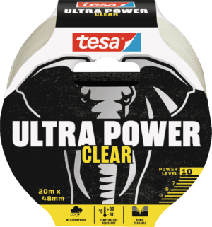 TESA 56497 - Ultra Power Clear Tape 20m:48mm