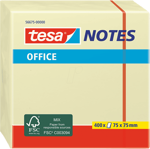 TESA 56675 - Klebezettel