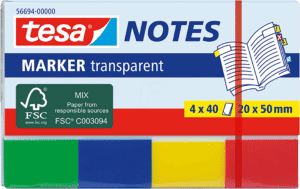 TESA 56694 - Klebezettel