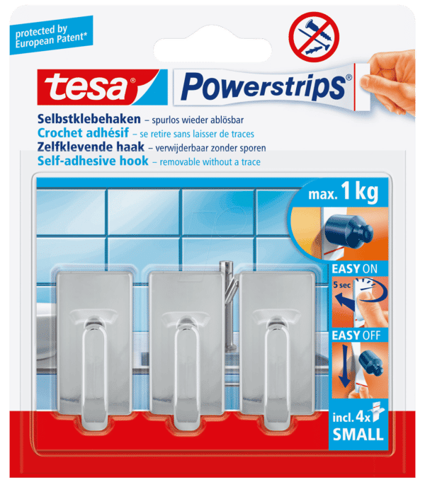 TESA 57540 - tesa® Powerstrips® Haken Classic