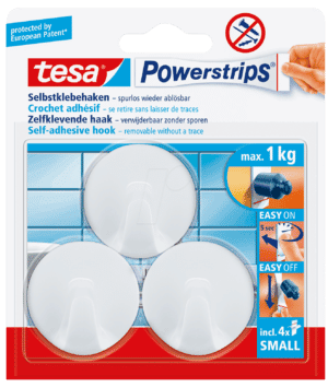 TESA 57577 - tesa® Powerstrips® Haken Rund