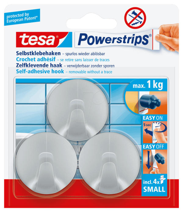 TESA 57578 - tesa® Powerstrips® Haken Rund