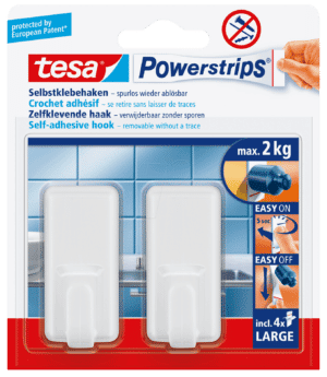 TESA 58010-44 - tesa® Powerstrips® Haken Classic