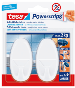 TESA 58013-49 - tesa® Powerstrips® Haken Oval