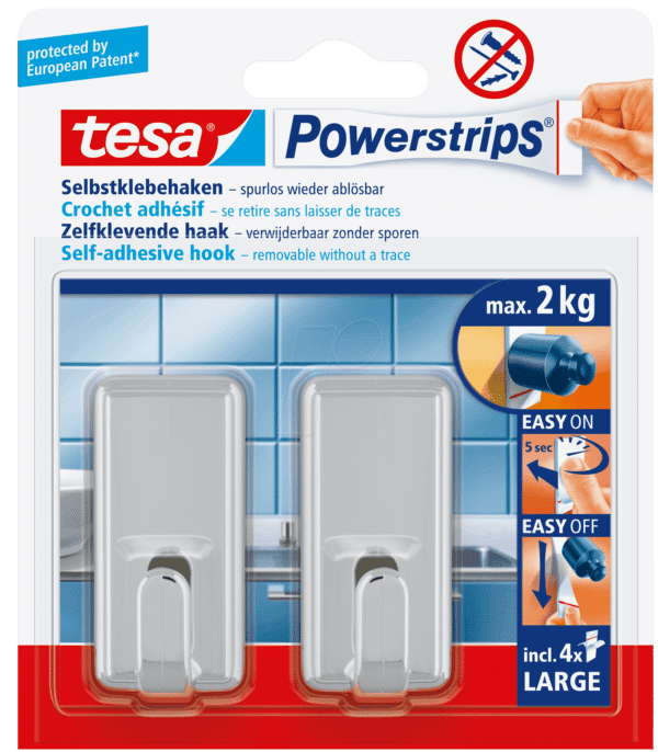 TESA 58051 - tesa® Powerstrips® Haken Classic