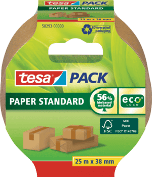 TESA 58293 - tesapack® Papier Standard ecoLogo
