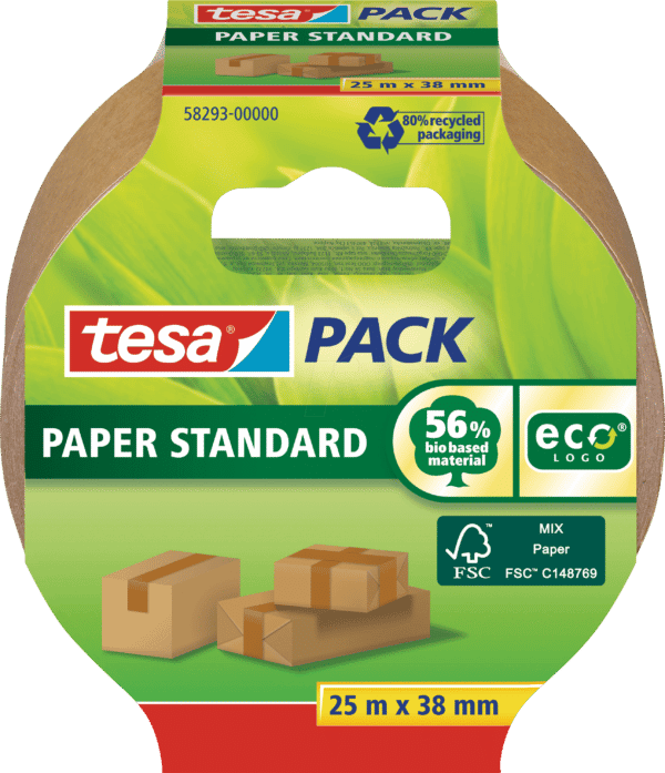 TESA 58293 - tesapack® Papier Standard ecoLogo