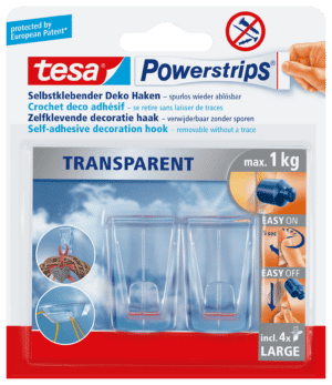 TESA 58813 - tesa® Powerstrips® Deco-Haken XL