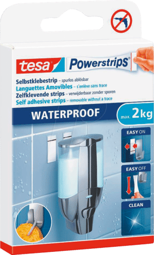 TESA 59700 - tesa® Powerstrips® Waterproof Strips Large