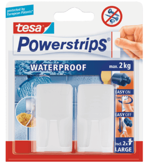 TESA 59701 - Powerstrips® Waterproof Haken Wave