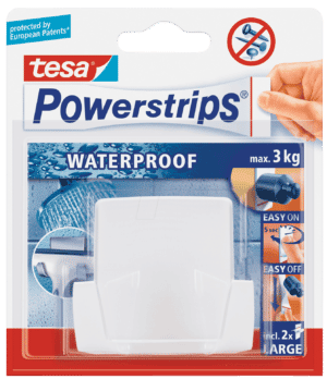 TESA 59704 - Powerstrips® Waterproof Duohaken Wave