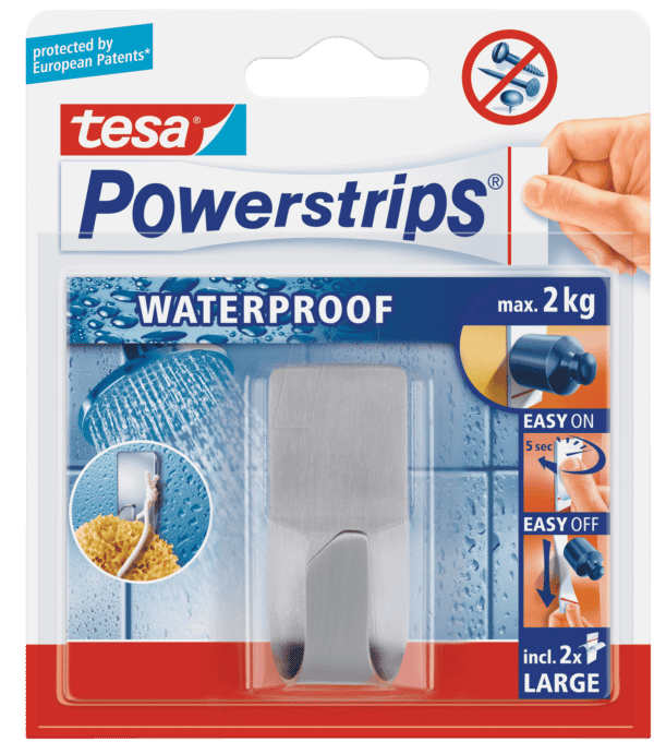 TESA 59707 - tesa Powerstrips® Waterpr. Haken Zoom