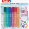 TESA 59988 - tesa® Glitter-Deco Candy Colors 6 Stück