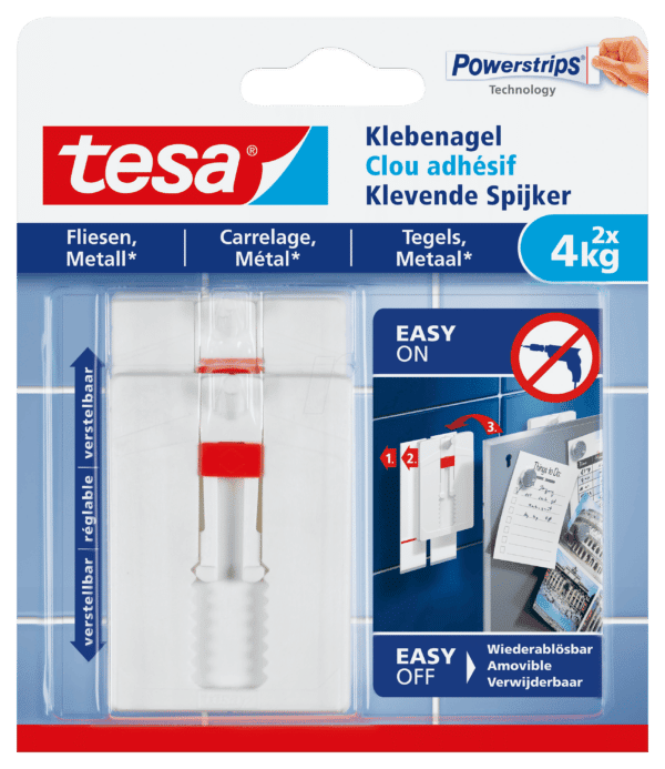 TESA 77767 - tesa® Klebenagel verstellbar
