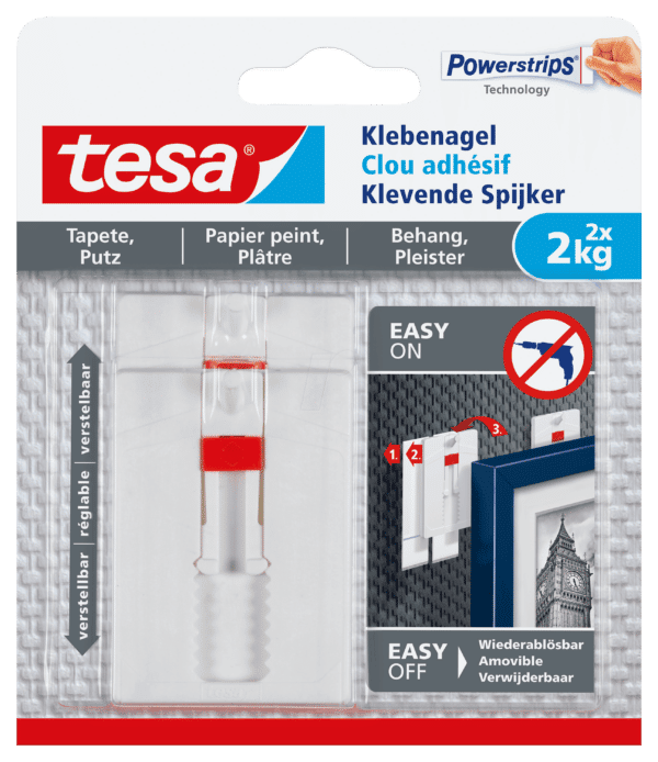 TESA 77777 - tesa® Klebenagel verstellbar