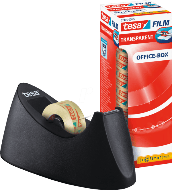 TESA 53918 - Tischabroller Easy Cut® Curve