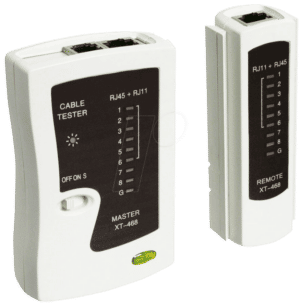 TESTER LT-10 - Leitungsprüfgerät für RJ11 / RJ12 / RJ45 / ISDN