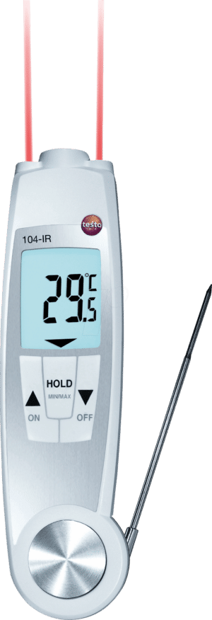 TESTO 0560 1040 - Einstech-Infrarot-Thermometer testo 104-IR