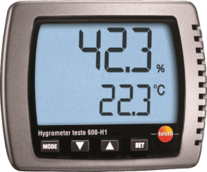 TESTO 0560 6081 - Thermo-Hygrometer testo 608-H1
