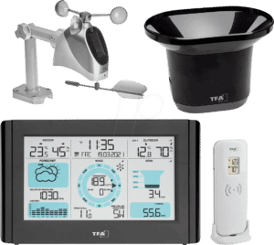 TFA 35116101 - Funk-Wetterstation mit Wind- und Regenmesser