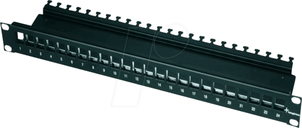 TG H02025A0220 - 19'' Modulträger 1 HE inkl. Kabelabfangung