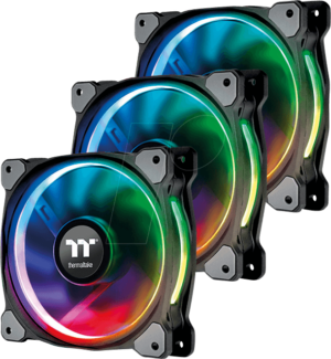 TT 07870 - Thermaltake Riing Plus 14 RGB Lüfter 3 Stück inkl. Controller