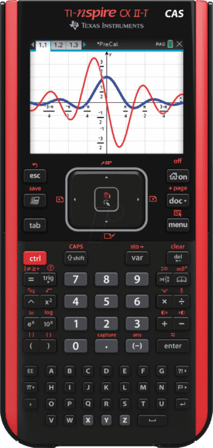 TI-NSPIRE CXIITC - Grafikrechner mit CAS