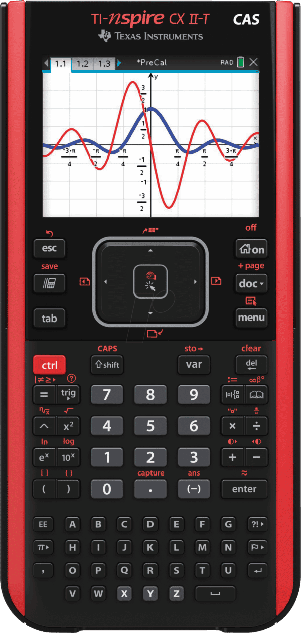 TI-NSPIRE CXIITC - Grafikrechner mit CAS