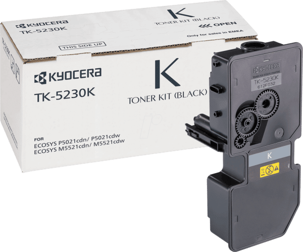 TONER TK 5230K - Toner - Kyocera - schwarz - TK-5230K - original