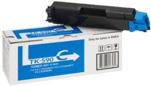 TONER TK 590C - Toner - Kyocera - cyan - TK-590 - original