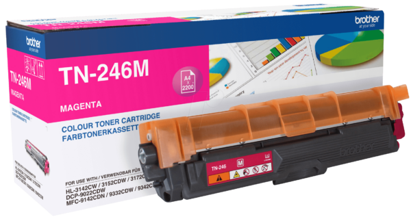 TONER TN 246M - Toner - Brother - magenta - TN-246 - original