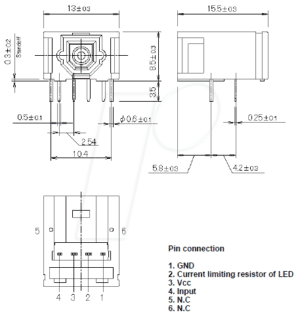 TORX 1952 - Toshiba LWL-Empfänger