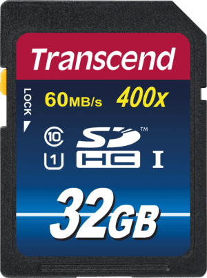 TS32GSDU1 - SDHC-Speicherkarte 32GB