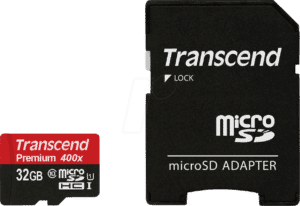 TS32GUSDU1 - MicroSDHC-Speicherkarte 32GB