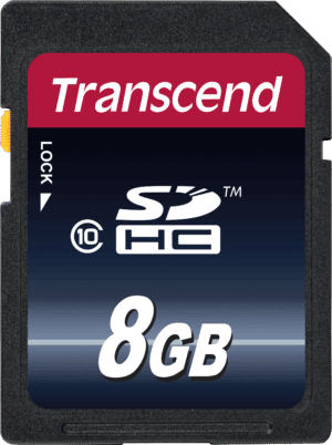 TS8GSDHC10 - SDHC-Speicherkarte 8GB