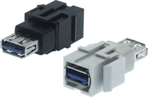 TTL 151721 - Keystone USB A Buchse 3.0 GenderChanger schwarz