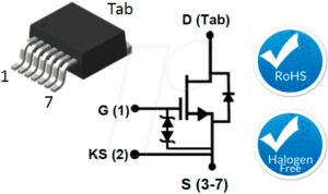 UF3SC065030B7S - SiC-Kaskode-FET