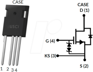 UF3C120040K4S - SiC-Kaskode-FET