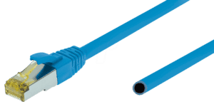 UF CAT6A BL 100 - Cat.6a Ultra Flex -Patchkabel - 100 m - blau