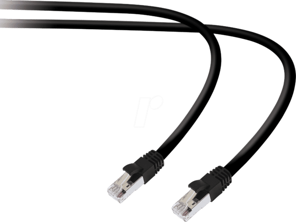 UF CAT6A 20 HD - Cat.6a Ultra Flex -Patchkabel HDBaseT - 20 m - schwarz
