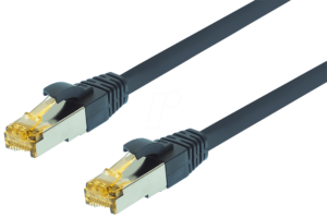 UF CAT6A 30 - Cat.6a Ultra Flex -Patchkabel - 30 m - blaugrau