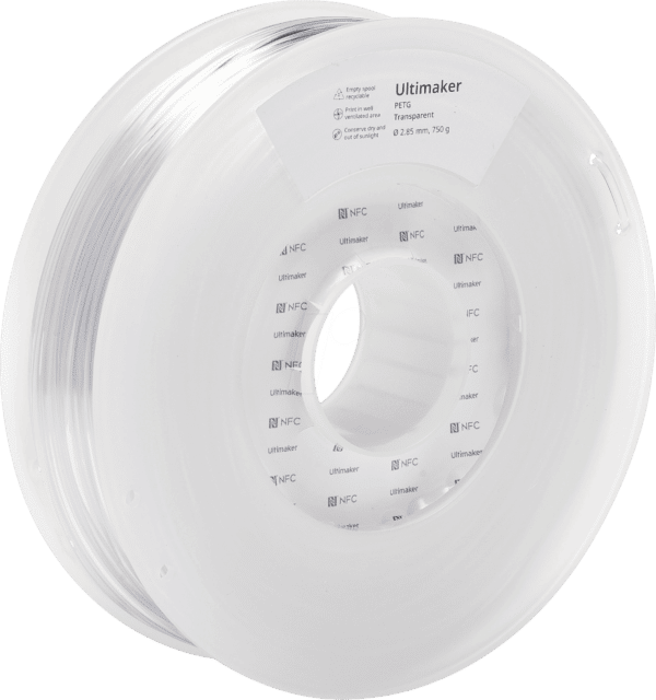 ULTIMAKER 227332 - PETG-Filament - transparent - 2