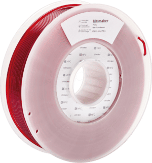 ULTIMAKER 227337 - PETG-Filament - rot transluzent - 2