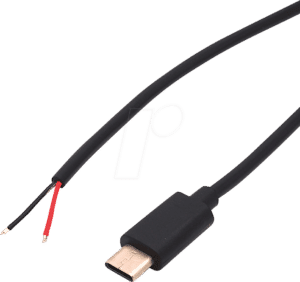 USB-C AWG22 50 - USB C Stecker auf freie Enden