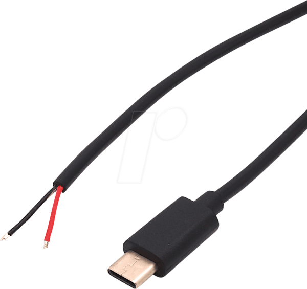 USB-C AWG22 50 - USB C Stecker auf freie Enden