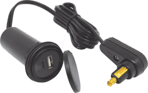 KRAD USB17 - Motorrad - Tankrucksack-Kabel