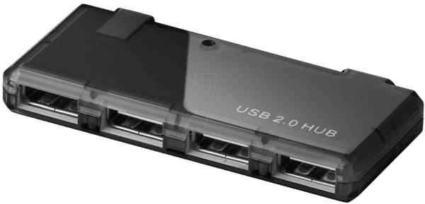 USB2 95670 - USB 2.0 Hi-Speed HUB/Verteiler 4 Port