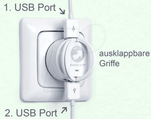 USB AC NL USB2 - USB-Ladegerät