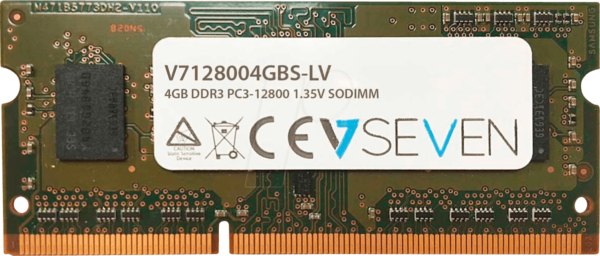 31SO0416-1011 - 4 GB SO DDR3 1600 CL11 V7