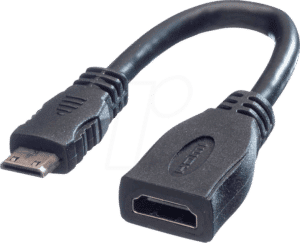 VALUE 11995586 - HDMI-A Buchse > HDMI Mini-C Stecker